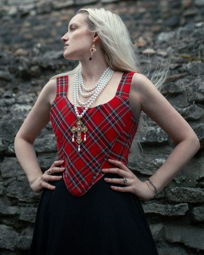 Boleyn Corset - Tartan