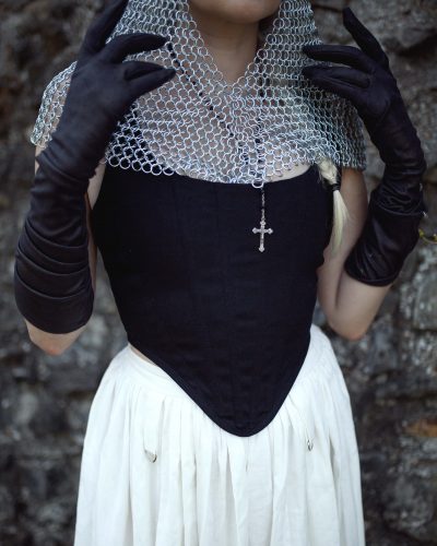 Boleyn Corset - Black - XS,XL