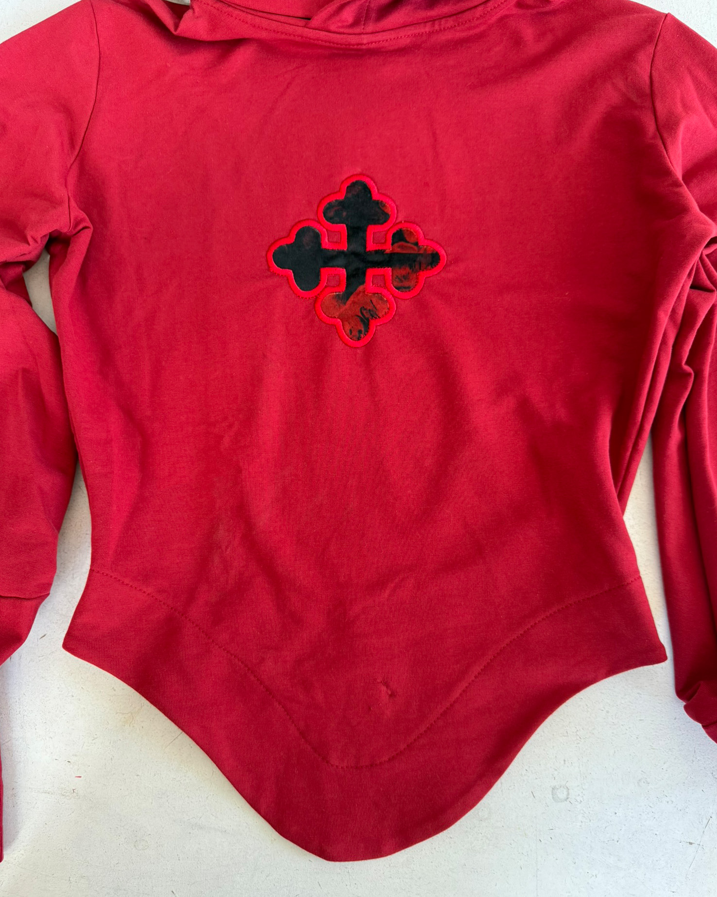 Tracery Hoody Red - S